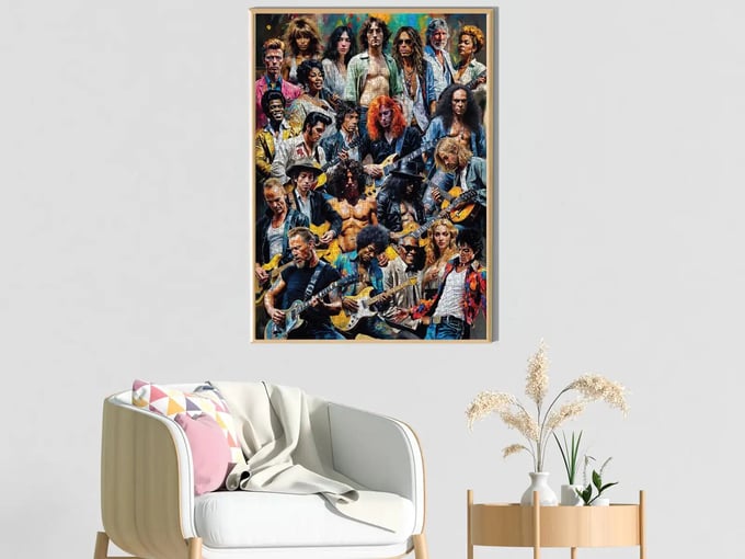 Rock Stars - 1500 Parça Puzzle - 4580