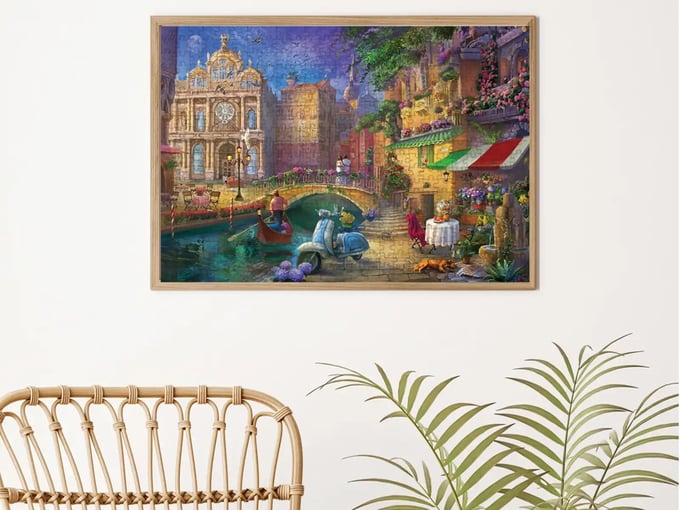 Romantik Venedik  - 500 Parça Puzzle - 3633