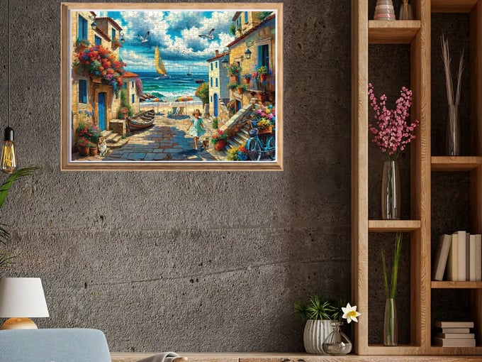 Rüya Kasaba - 1000 Parça Puzzle - 1185