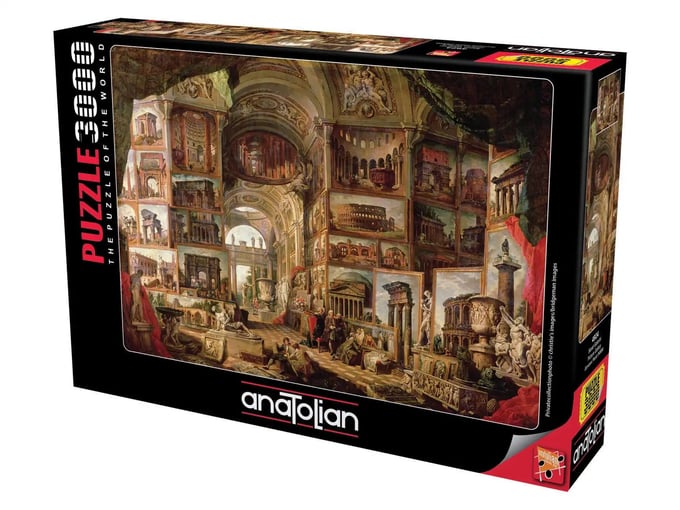 Sanat Galerisi  - 3000 Parça Puzzle - 4924