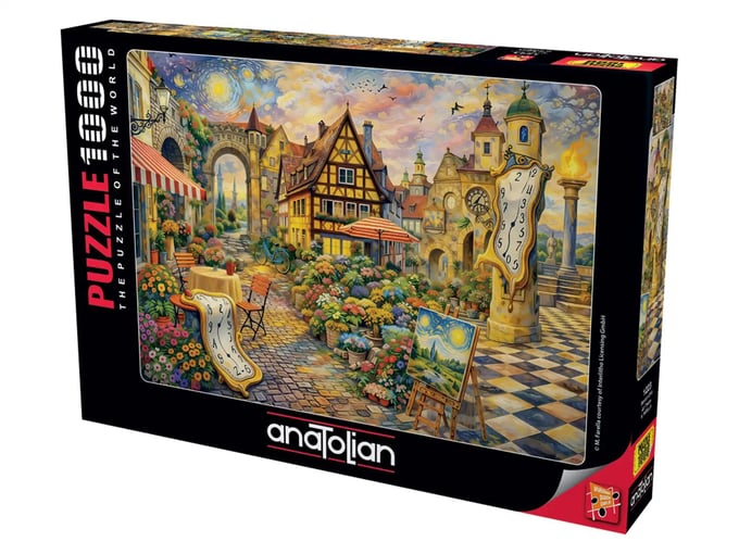 Sanatın İzleri - 1000 Parça Puzzle - 1223