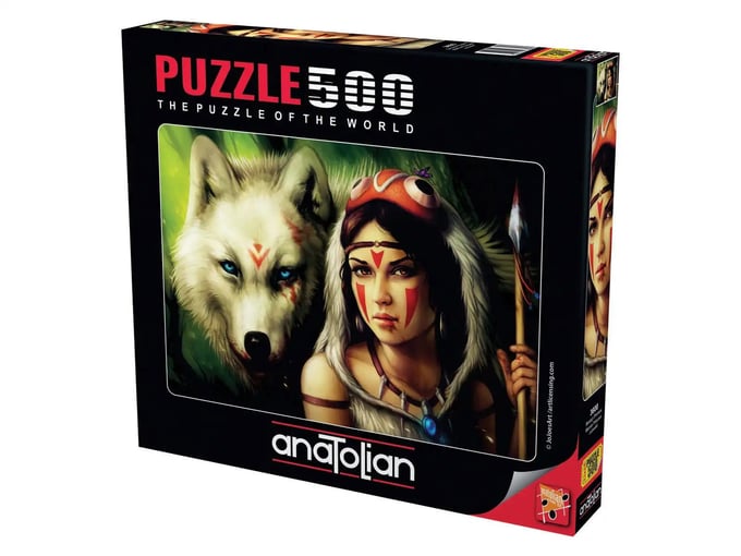Savaşçı Prenses  - 500 Parça Puzzle - 3600