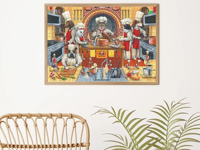 Şef Kool Kat  - 500 Parça Puzzle - 3586