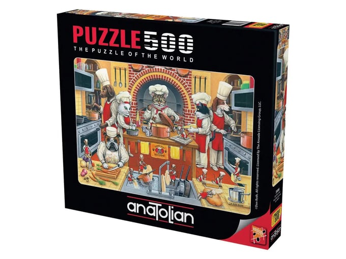 Şef Kool Kat  - 500 Parça Puzzle - 3586