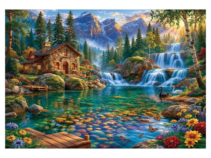 Şelaleler Vadisi - 260 Parça Puzzle - 3360