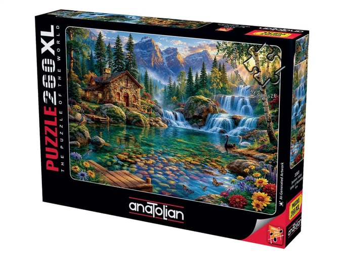 Şelaleler Vadisi - 260 Parça Puzzle - 3360