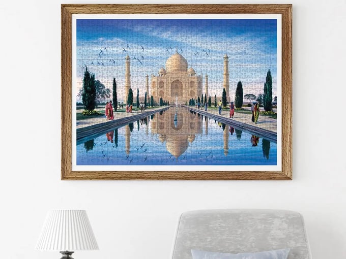 Taj Mahal  - 1000 Parça Puzzle - 1120