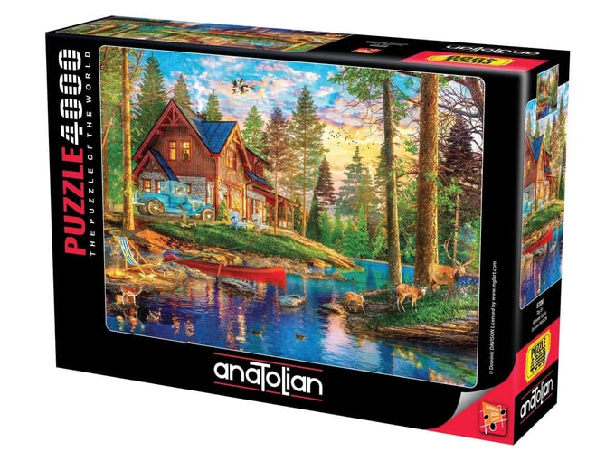 Taş Ev - 4000 Parça Puzzle - 5206