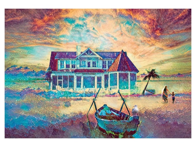 Tatil Evi  - 500 Parça Puzzle - 3626