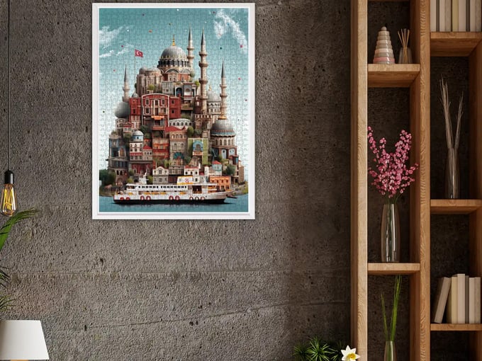Tophane - 1000 Parça Puzzle - 1162