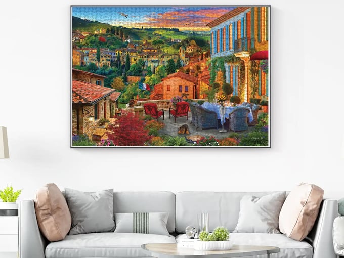 Tuscany - 3000 Parça Puzzle - 4935