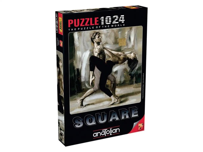 Tutkulu Dans  - 1024 Parça Puzzle - 1082