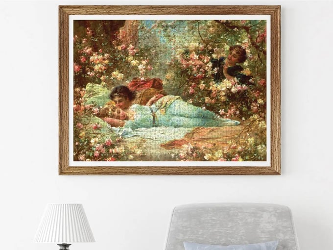 Uyuyan Güzel  - 1000 Parça Puzzle - 1145