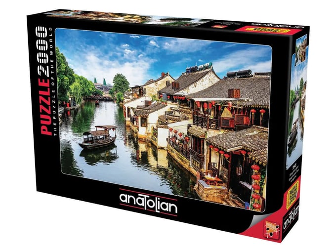 Xitang Antik Şehri  - 2000 Parça Puzzle - 3945