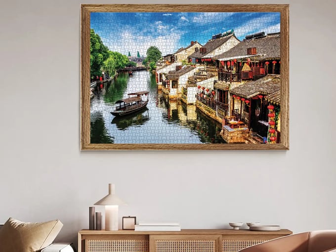 Xitang Antik Şehri  - 2000 Parça Puzzle - 3945