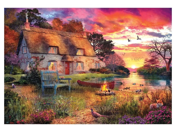 Yaz Akşamı  - 260 Parça Puzzle - 3337