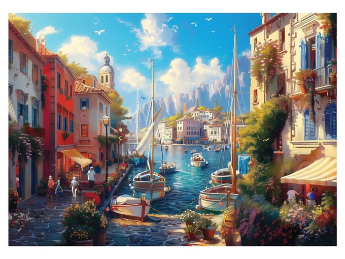 Yaz Esintisi - 1500 Parça Puzzle - 4582