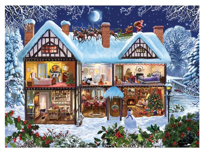 Yılbaşı - 1000 Parça Puzzle - 1105