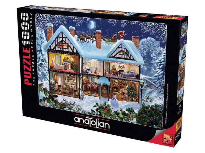Yılbaşı - 1000 Parça Puzzle - 1105