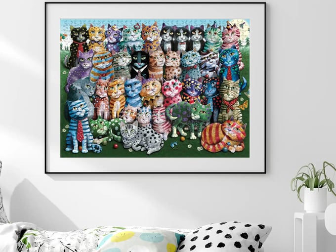 Aile Toplantısı  - 1000 Parça Puzzle - 1030