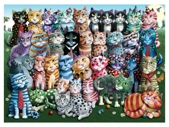 Aile Toplantısı  - 1000 Parça Puzzle - 1030