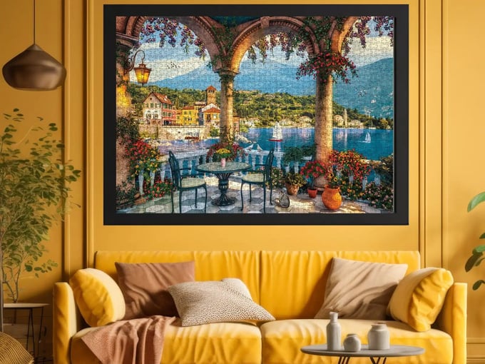 Akdeniz Akşamı  - 3000 Parça Puzzle - 4926
