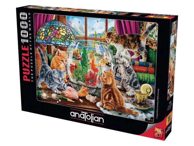 Akvaryum  Etkisi  - 1000 Parça Puzzle - 1142