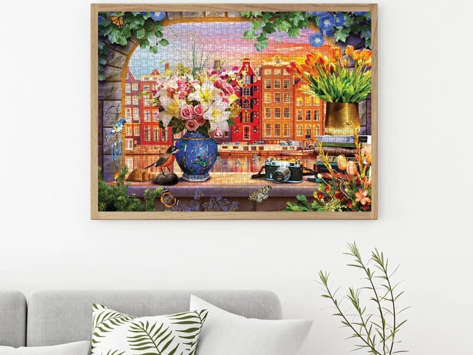 Amsterdam - 1000 Parça Puzzle - 1150