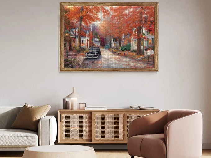 Anılar Sokağı  - 2000 Parça Puzzle - 3930