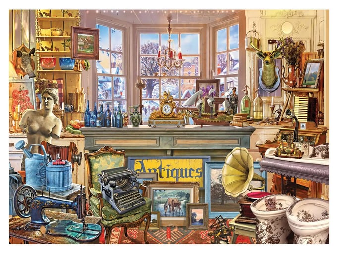 Antikacı  - 1000 Parça Puzzle - 1148