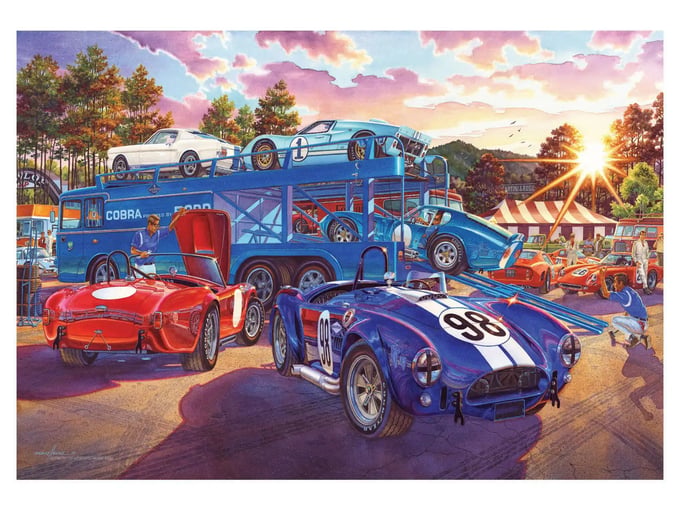 Araba Yarışı  - 260 Parça Puzzle - 3330