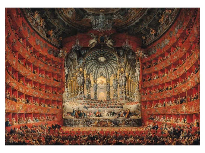 Argentina Theatre  - 3000 Parça Puzzle - 4930