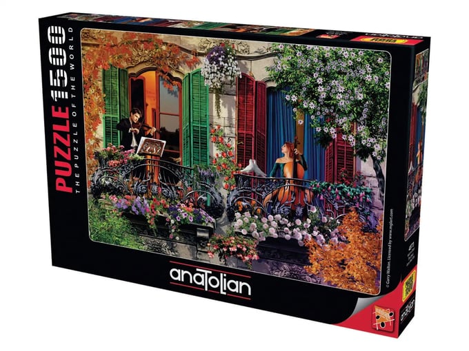 Aşk ve Düet  - 1500 Parça Puzzle - 4573