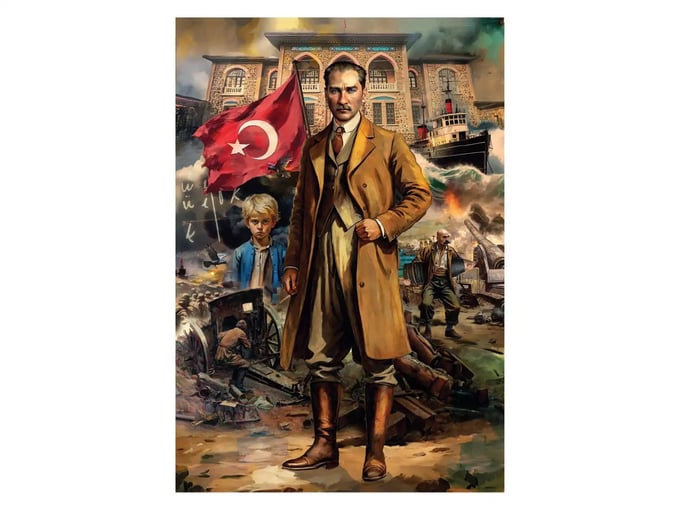 Atatürk Destanı - 260 Parça Puzzle - 3351