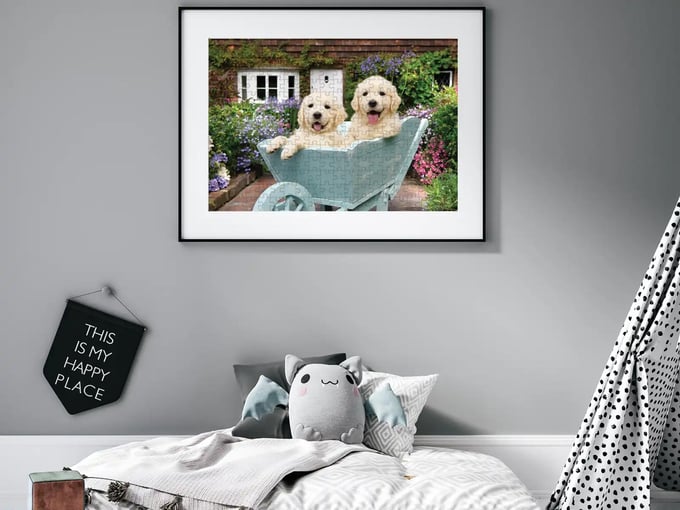 Bahçıvan Köpekler  - 260 Parça Puzzle - 3310