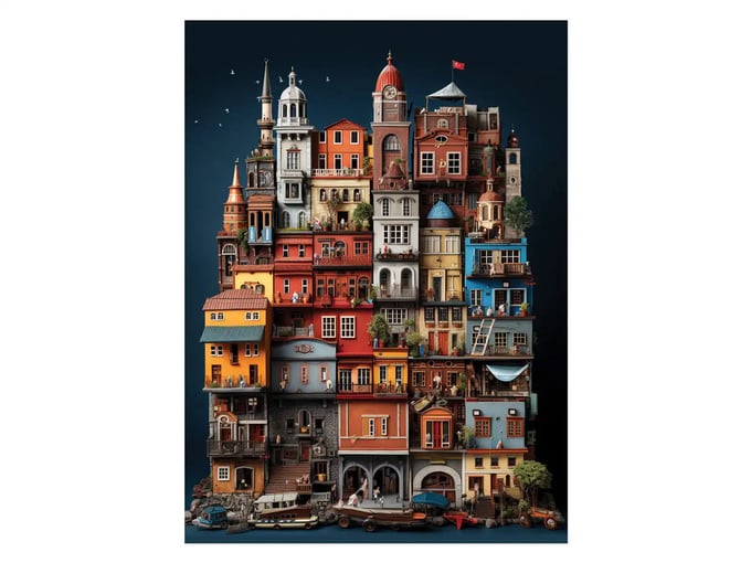 Balat - 1000 Parça Puzzle - 1157