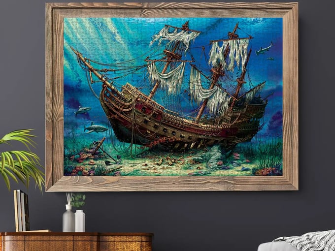 Batık Gemi  - 1500 Parça Puzzle - 4558