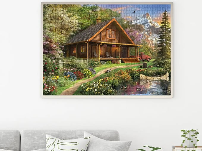 Bungalov  - 1500 Parça Puzzle - 4568