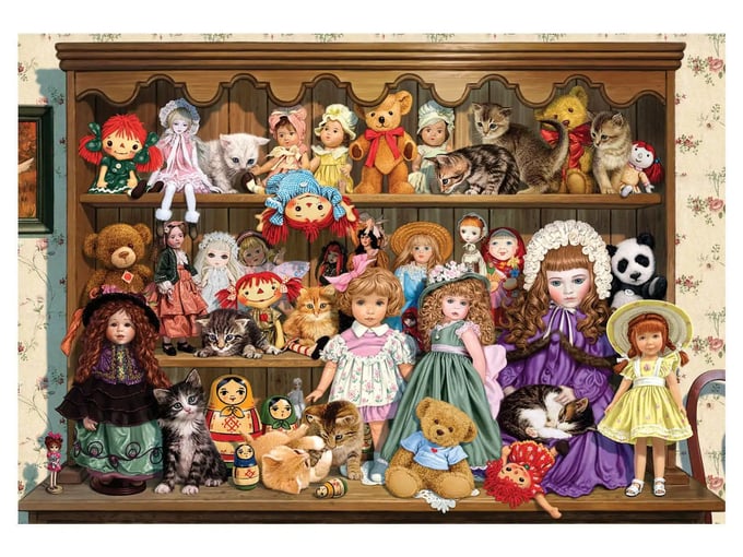 Büyükannemin Koleksiyonu  - 500 Parça Puzzle - 357