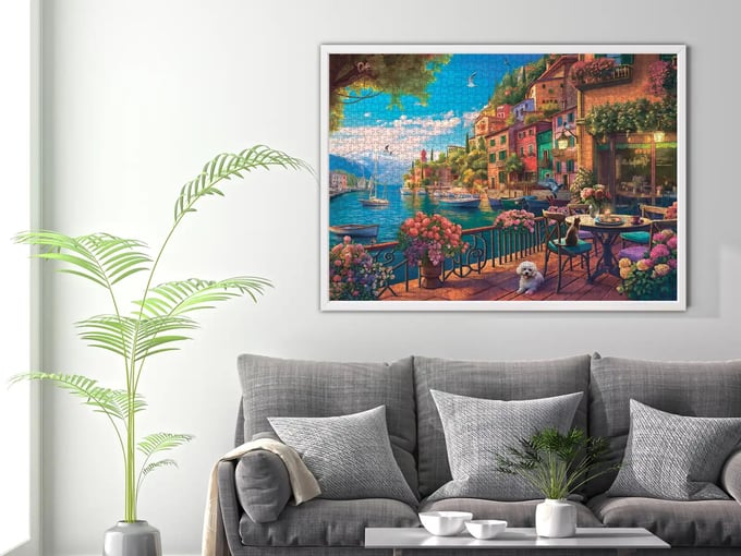 Cafe Como - 700 Parça Puzzle - 2705
