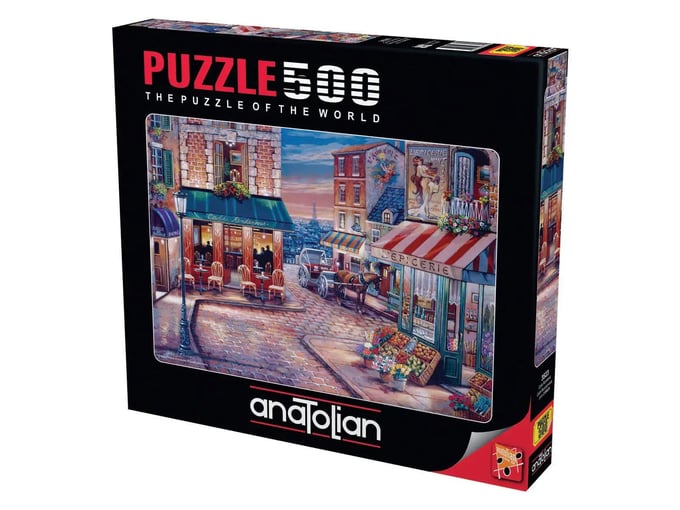 Cafe Randevu  - 500 Parça Puzzle - 3523