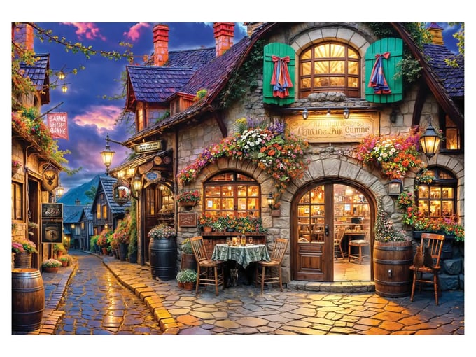 Cantine Pub Cumne - 2000 Parça Puzzle - 3971