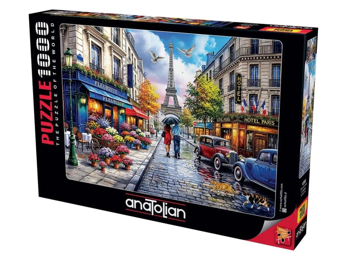 Çifte Kumrular  - 1000 Parça Puzzle - 1209