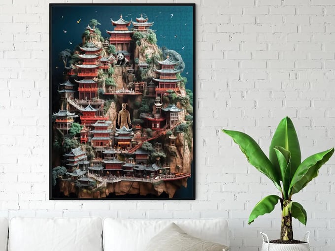 Çin - 1000 Parça Puzzle - 1186