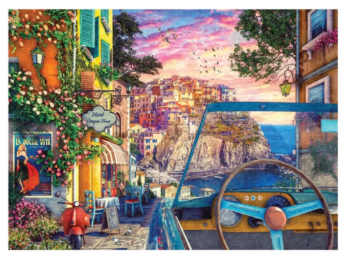 Cinque Terre - 1000 Parça Puzzle - 1139