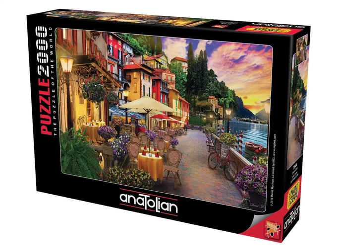 Como Gölü  - 2000 Parça Puzzle - 3944