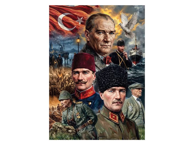 Cumhuriyetin Işığı  - 700 Parça Puzzle - 2711