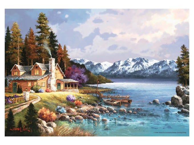 Dağ Evi  - 500 Parça Puzzle - 3534