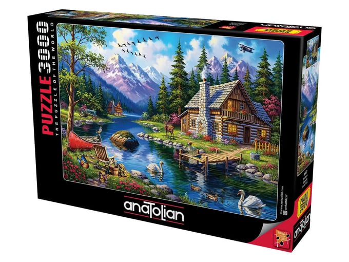 Dereboyu - 3000 Parça Puzzle - 4937