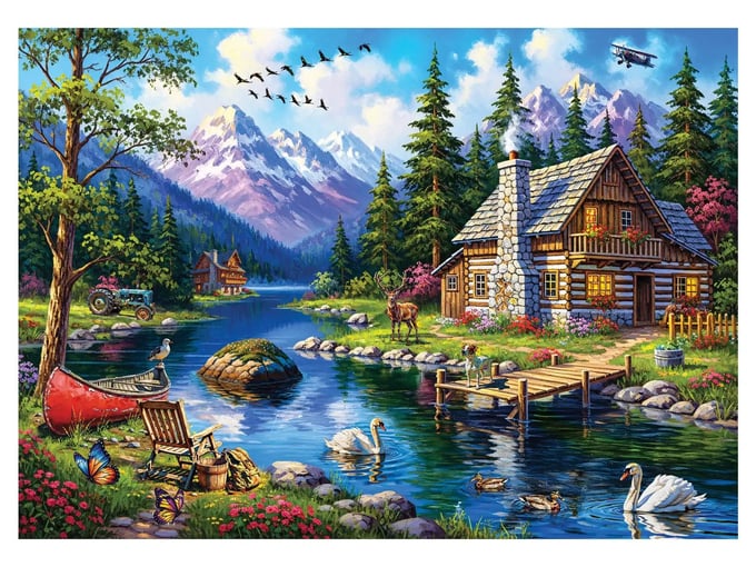 Dereboyu - 3000 Parça Puzzle - 4937